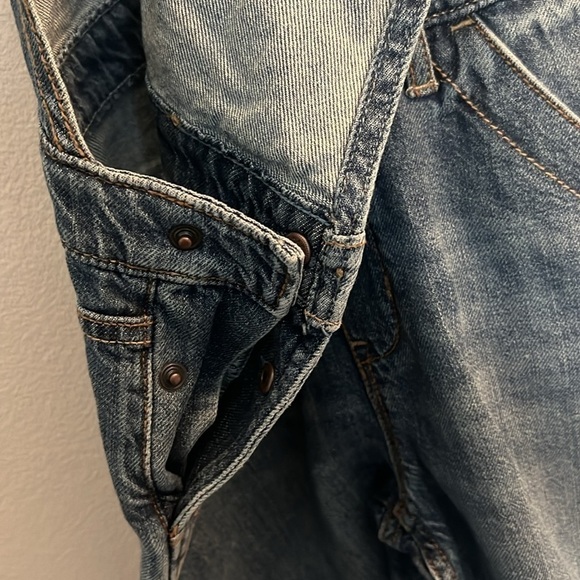 👧🏻Girls GAP Denim Overalls Dress - Picture 6 of 10